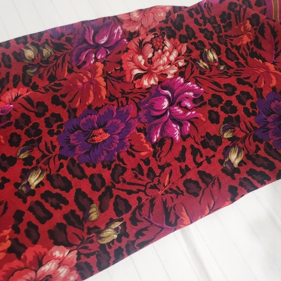 Kenzo wool scarf Vintage 💯 Authentic - Picture 6 of 9